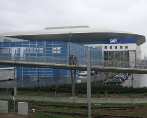 Mannheim SAP Arena Nebenhalle